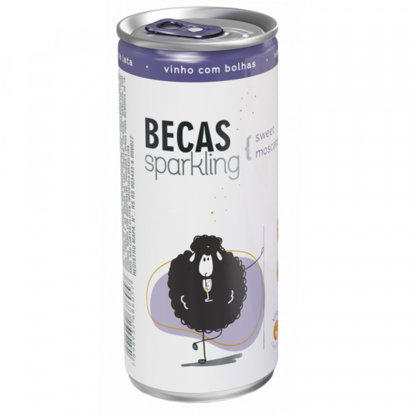 Vinho em Lata Becas Sweet Moscato